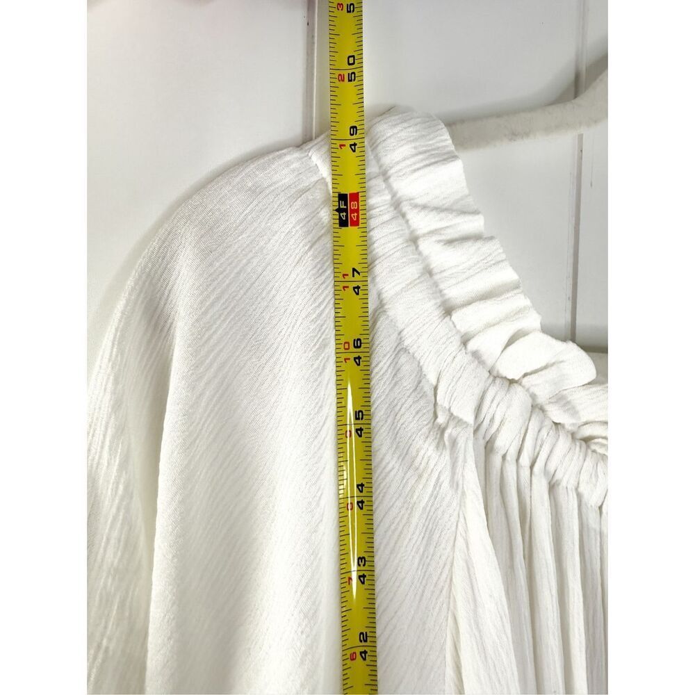 NWT Coven & Co White Milkmaid Dress Size XS Lagenlook Maternity - Picture 13 of 13